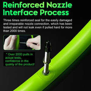 ท่อภายในรถจักรยานแบบเบามากอุปกรณ์เสริมสำหรับจักรยานท่อภายใน28in วาล์วแบบฝรั่งเศส - Product Image 5