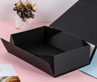 Boîte rigide en carton personnalisée de haute qualité avec logo, emballage personnalisé, boîte pliante magnétique pour vêtements, boîte cadeau pliante