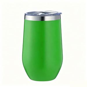 Verre à vin isotherme à double paroi en acier inoxydable 350 ml – Cadeau de remerciement pour les aventures en plein air ASM09 - Product Image 5