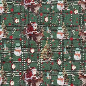 Tùy chỉnh giáng sinh <span class=keywords><strong>Jacquard</strong></span> dệt tấm thảm ném gối bảng linen vải - Product Image 2