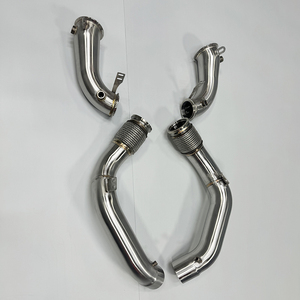Tuberías de escape rectas reductoras para <span class=keywords><strong>BMW</strong></span> <span class=keywords><strong>M5</strong></span> F90, Downpipe para <span class=keywords><strong>BMW</strong></span> <span class=keywords><strong>M5</strong></span> F90, Tubos de escape F90 <span class=keywords><strong>M5</strong></span> para <span class=keywords><strong>BMW</strong></span> F90 <span class=keywords><strong>M5</strong></span> S63B44B 4.4T 2018-2021 - Product Image 2