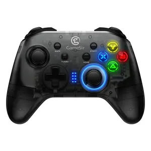 Controle multi-plataforma para jogos, super popular gamesir t4 pro switch/android/ios/pc, suporte jogos originais