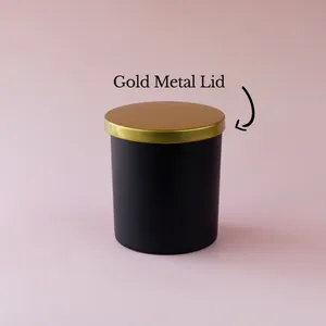 Couvercle de bougie en métal <span class=keywords><strong>gravé</strong></span> personnalisé couvercle de pot rond en fer pour emballage de bougie parfumée et marque de logo - Product Image 6