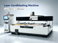 Machine de sablage laser CNC pour la gravure et le givrage de miroirs intelligents et de miroirs en verre LED