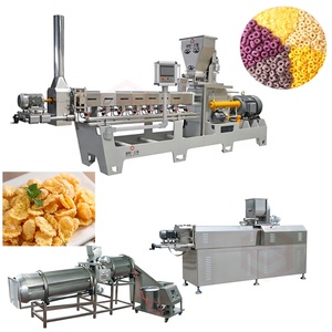 Dây chuyền chế biến sản phẩm ngũ cốc tự động mới cho ngũ cốc ăn sáng bao gồm nồi chiên để sản xuất kem sô cô la Kẹo Trái Cây - Product Image 6