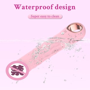 Jolly Space OEM realista Premium silicona adulto juguete consolador vibrador para el placer de las mujeres diseño Original masturbador - Product Image 5