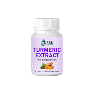 Cápsulas de Extracto de Cúrcuma con 95% de Curcuminoides, Extracto de Pimienta Negra, Alta Absorción de Curcumina, Cápsulas de Cúrcuma para el Apoyo de las Articulaciones - Product Image 1