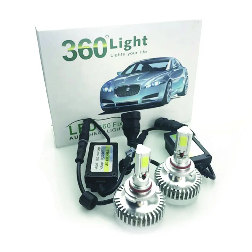 חדש לבן רכב אוטומטי LED פנס המרת ערכת לבן נורות LED רכב פנסי רכב led מנורות