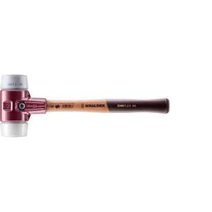HALDER - 3037.040 SIMPLEX soft-face <b>mallets</b>-TPE-mid/superplastic with cast iron housing and high-quality <b>wooden</b> handle - Product Image 1