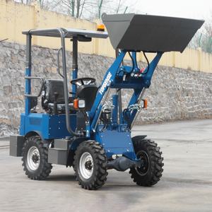 नई ऊर्जा उच्च दक्षता मिनी ट्रैक्टर के साथ चार पहिया ड्राइव बिजली लोडर स्वयं लोड हो रहा छोटे लोडर सामने अंत लोडर - Product Image 3