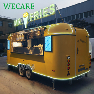 รถขายอาหารเคลื่อนที่ WECARE พร้อมเตาทอด รถพ่วงขายอาหาร ฮอทดอก พิซซ่า ทาโก้ ชูโรส์ เฟรนช์ฟรายส์ เครป รถฟู้ดทรัค พร้อมอุปกรณ์ครบครันสำหรับร้านอาหาร - Product Image 4