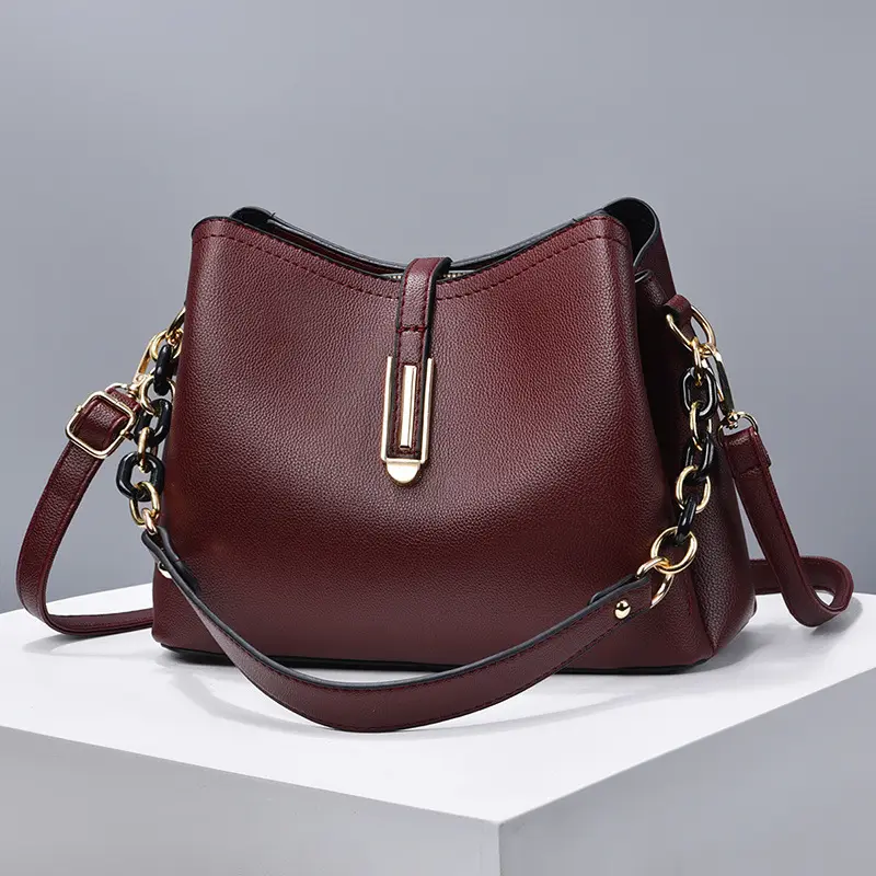 New Style Women Handbags Cheap Price Good Pu Leather Ladies Women Handbags