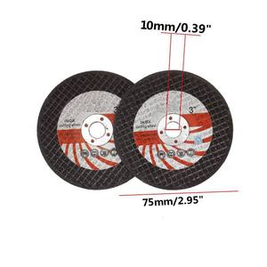 Disque de coupe diamanté 75 mm, meule circulaire en résine, alésage 10 mm, mini lame de scie pour meuleuse d'angle, pierre, carrelage - Product Image 6