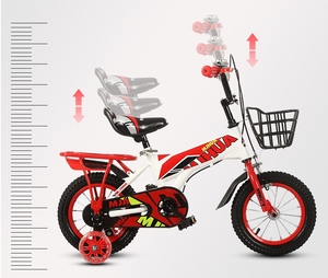 2023 nouveau Design enfants vélo vélo 12 "14" 16 "enfants enfants vélo vélo avec siège de poupée pour 4 5 6 7 8 ans - Product Image 5