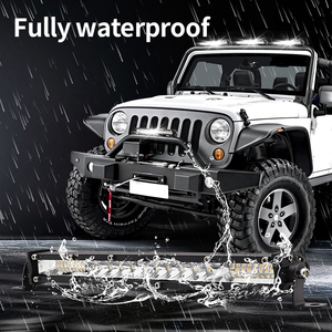 20 "lái xe thanh ánh sáng offroad xe tải thanh đèn kép màu nhấp nháy nhấp nháy 4x4 <span class=keywords><strong>led</strong></span> Thanh cho xe máy máy xúc máy kéo - Product Image 6