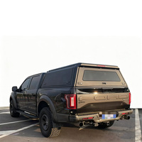 Hardtop de camion 4x4 en alliage d'aluminium étanche avec verrouillage, revêtement électrophorétique en poudre, installation sans perçage, garantie 2 ans, compatible