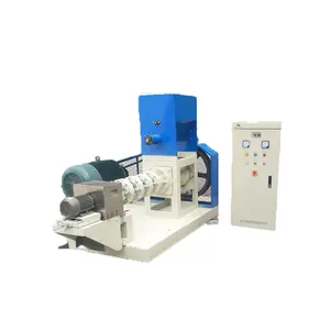 Hot selling small size cheap price and simple structure extruder to produce floating fish feed pellet extruder machine