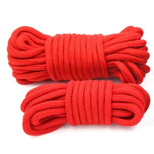 เชือกฝ้ายจิวอาย 10 เมตร สีแดงดำ เชือกผูกสำหรับคู่รัก ผลิตภัณฑ์ SM - Product Image 1