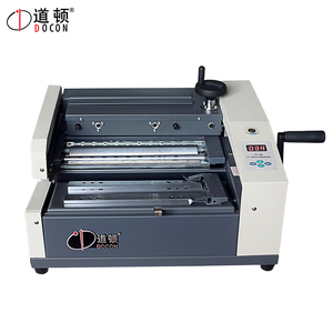 Machine à relier les livres à colle chaude semi-automatique de bureau électrique Docon DC-8800A - Product Image 1