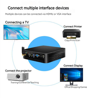 Nouveau Mini PC DDR4 I3/i5/i7/i9-11900 pour Bureau et Affichage Numérique, Support de Montage sur Bureau avec Prise en Charge Temp2.0