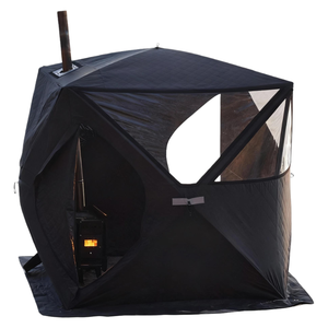 Carpa de Sauna Aislada de 3 Capas Personalizada OEM, Carpa de Sauna Portátil para Exteriores con Ventana de TPU y Orificio para Estufa, Carpa de Sauna para Invierno - Product Image 2