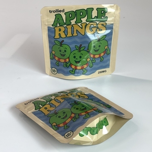 Emballage de bonbons infusés à 250 mg, à l'épreuve des enfants, sacs en Mylar résistants à l'humidité, logo personnalisé, emballage de bonbons comestibles, Cali Packs - Product Image 1