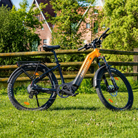 Bicicleta Eléctrica Deportiva para Adultos MG600 Lite 250W 36V 20Ah con Batería de Litio Sin Escobillas y Aleación de Aluminio, Altus de 8 Velocidades Delanteras