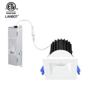 Downlight encastré orientable Cob 8w, <span class=keywords><strong>spot</strong></span> LED carré, module LED en aluminium moulé sous pression, downlight - Product Image 1