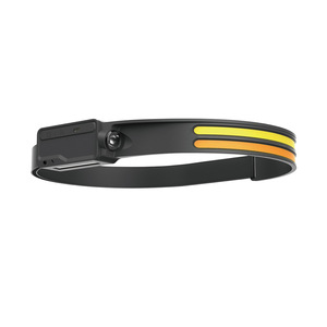Outdoor Sensor Headlamp Led <b>Rechargeable</b> Emergency Cycling High Intensity Silicone Headlamp - Product Image 1