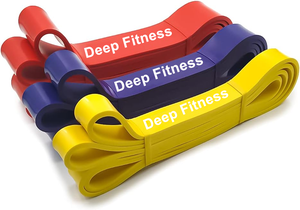 Tùy chỉnh đàn hồi dài yoga điện kéo lên hỗ trợ <span class=keywords><strong>Stretch</strong></span> Bands Workout thiết bị tập thể dục phòng tập thể dục Latex Resistance Bands Set - Product Image 4