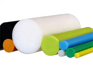 Yüksek yoğunluklu polietilen ekstrüde plastik katı UHMW PE çubuk/Bar plastik HDPE çubuk