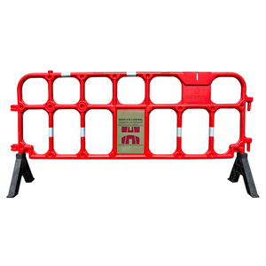 ราวกั้นจราจร Shunlu A034 ขนาด 2100 มม. สีเหลือง/แดง ทำจาก HDPE/PVC ป้องกันน้ำได้มาตรฐาน IP65 สำหรับลานจอดรถและถนน - Product Image 4