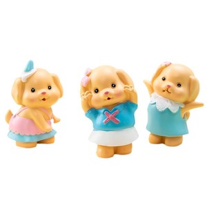 Figurines en résine Warm Sweetheart Belle Family, mini-poupées, ornement de bureau, cadeau de collection pour enfants de 8 à 13 ans - Product Image 5