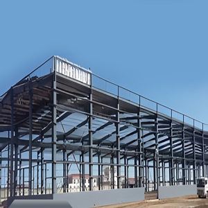 Ánh Sáng Kết Cấu Thép Đúc Sẵn Kim Loại Tùy Chỉnh Xây Dựng Nhà Máy Cổng Thông Tin Khung Chế Biến Hội Thảo Xây Dựng - Product Image 3