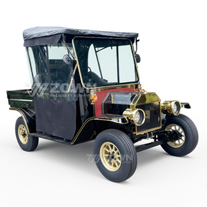 Autobús Turístico Eléctrico Clásico Vintage de 4 Ruedas, Estilo Europeo 2026, Venta Directa de Fábrica ZOWN - Product Image 5