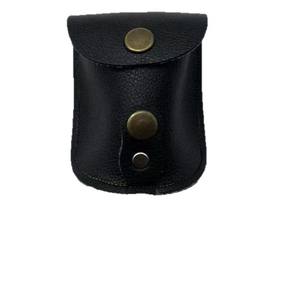 Sac de chasse en cuir marbré, 9cm x 7.4cm, avec fermeture à pression, pochette de rangement pour billes d'acier, unisexe - Product Image 2