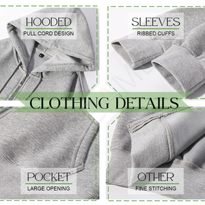 Felpa Invernale con Collo Rotondo Foderata in <span class=keywords><strong>Pile</strong></span>, Oversize Personalizzabile con Logo DIY, Unisex per <span class=keywords><strong>Uomo</strong></span> e Donna - Product Image 4