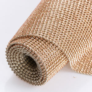 Brillante Transferencia de Calor Metal Rhinestone malla recorte cristal Hotfix hoja de diamantes de imitación para fundas de teléfonos móviles - Product Image 2