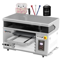 Giftec Imprimante directe UV Machine à plastifier automatique Imprimante de décalcomanies avec alimentation automatique Céramique numérique pour l'impression de parfums en verre