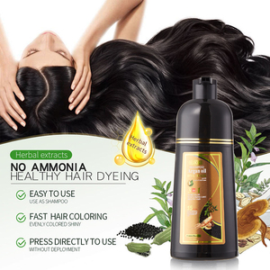 Champú Tinte para el Cabello a Base <span class=keywords><strong>de</strong></span> Hierbas UUKKG, No Daña el Cuero Cabelludo, Cubre las Canas, Tinte Profesional para el Cabello en Tonos <span class=keywords><strong>Marrón</strong></span> Oscuro y <span class=keywords><strong>Claro</strong></span> - Product Image 3