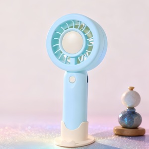 Ventilador de Mano Lingpan, Recargable por USB, 2W 5V, Control por Botón, Ventilador Portátil de Refrigeración - Product Image 3
