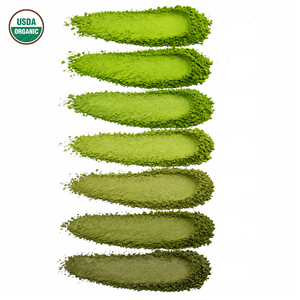 Poudre de matcha sauvage 100% biologique de qualité alimentaire |   1KG 25KG Vente en gros OEM Marque privée Usine |   Emballage en bouteille/fût - Product Image 1
