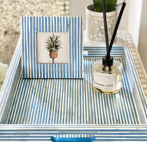 Soporte de pastel con incrustaciones de hueso de madreperla hecho a mano de calidad de exportación India platos de soporte de pastel real para panaderos de fiesta - Product Image 3