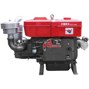 Moteur de tracteur agricole monocylindre Changzhou ZS1100 de 17 ch refroidi par eau, petit démarrage électrique - Vente en gros - Product Image 1