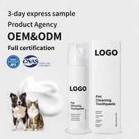 Dentifrice personnalisé en gros pour animaux de compagnie : contrôle la plaque dentaire, le tartre et la mauvaise haleine chez les chiens et les chats