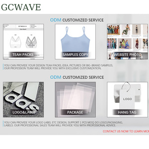 Fabricante de ropa deportiva GCWAVE, conjuntos de fitness para gimnasio, venta al por mayor, ropa de entrenamiento para gimnasio, pantalones cortos deportivos para Yoga, mallas de entrenamiento - Product Image 4