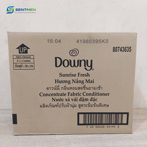 Adoucissant concentré Downy Premium Grade Sunrise Fresh, écologique, parfum longue durée, origine Vietnam, 4L - Product Image 4