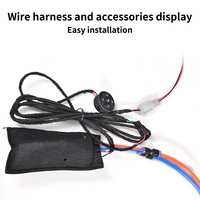 Système de massage pour siège automobile 12V TPU, massage pneumatique à quatre points, support lombaire, pompe à air, valve, kit de modification de siège de voiture