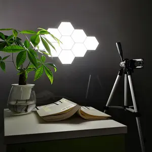 Geschenke für Männer Smart Sechseck Licht Dekor Touch Lampe berührungs empfindliche LED-Licht für Bett lampe Raum licht