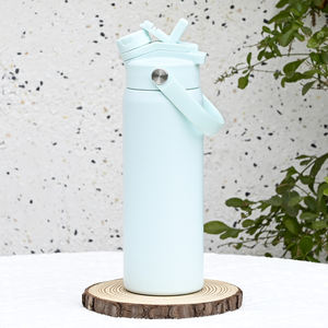 Botella de Agua Aislada de Acero Inoxidable de 24oz al por Mayor, Termo con Logotipo Personalizado y Tapa Doble para Deportes y Gimnasio - Product Image 1